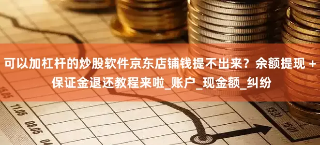 可以加杠杆的炒股软件京东店铺钱提不出来？余额提现 + 保证金退还教程来啦_账户_现金额_纠纷