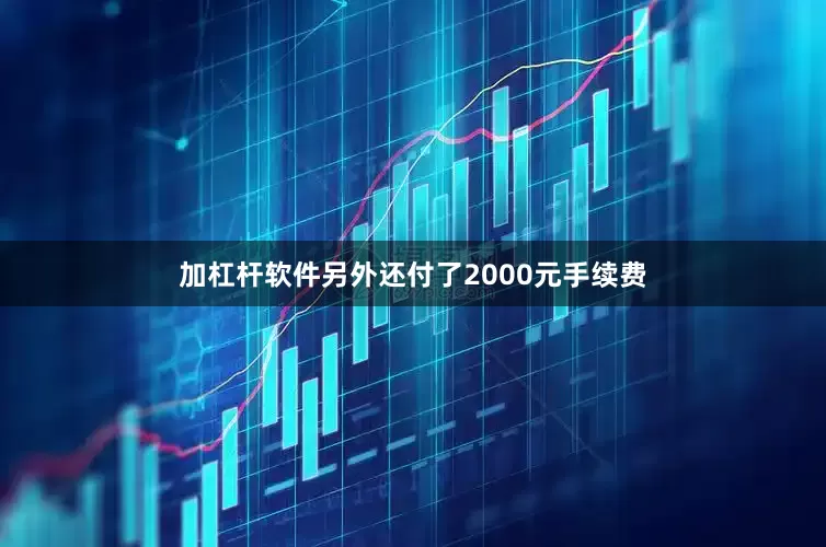 加杠杆软件另外还付了2000元手续费